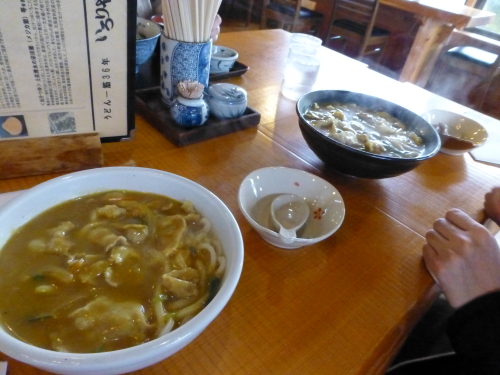 いろりや・力豚のカレーうどん