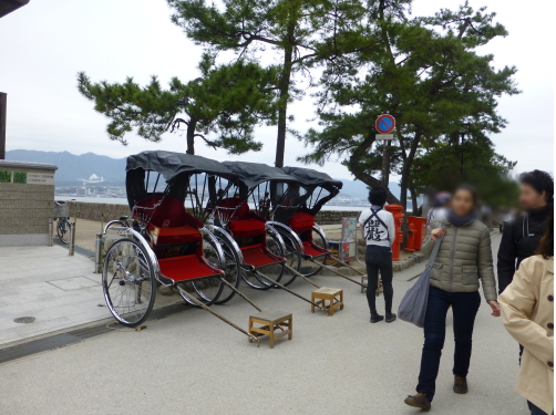 宮島・人力車