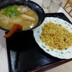 宮島ラーメンとチャーハン