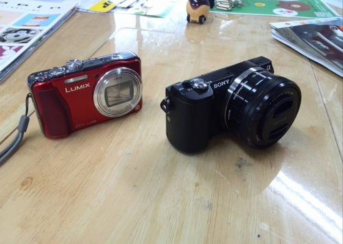 LUMIXとSONYミラーレスα5000