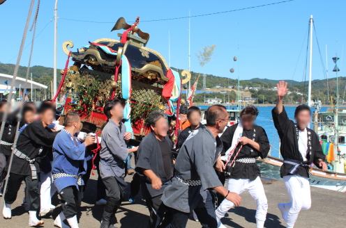 清水・鹿島神社・神輿