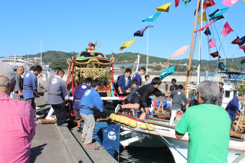 鹿島神社大祭-神輿