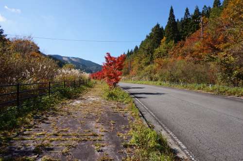 小田スキー場近く