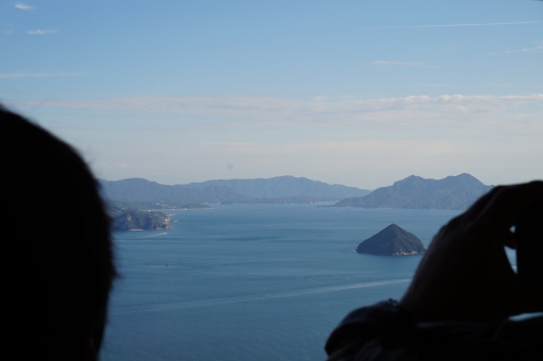 宮島ロープウエーからの絶景