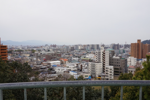 道後公園からの風景