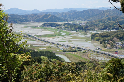 香山寺からの風景