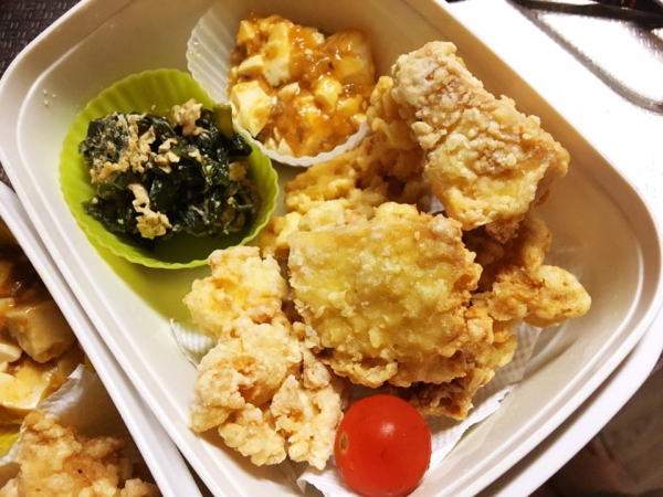 冷凍豆腐のから揚げ