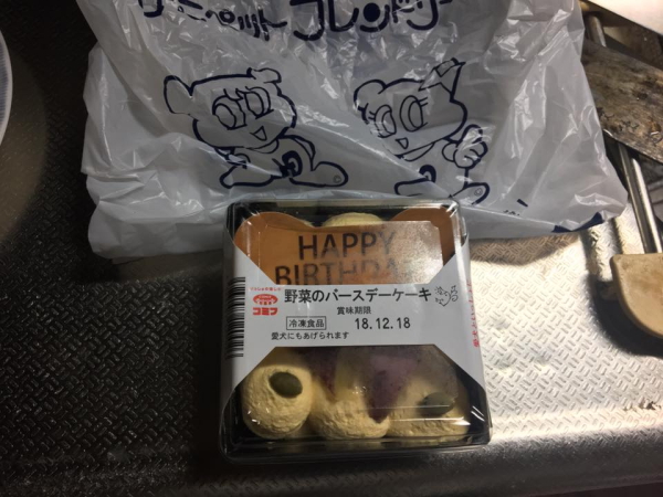 犬用お誕生日ケーキ