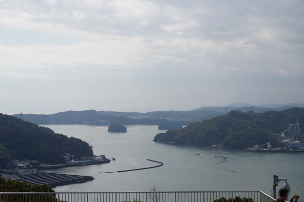 五台山から浦戸湾